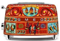 Prăjitor de pâine Smeg - TSF01DGEU, 950W, 6 viteze, multicolor, Dolce & Gabbana