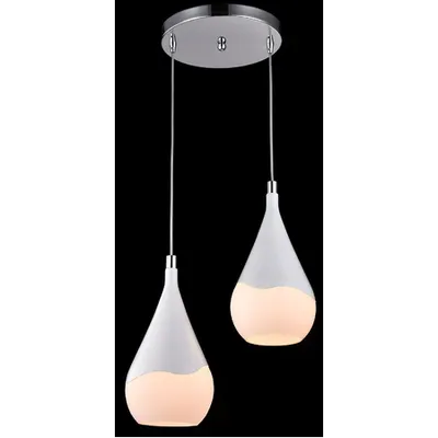 Lampa suspendata Fusion Iceberg,2 x E14,D.360,cm,H.1200 cm,Alb