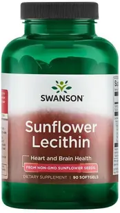 Sunflower Lecithin, 90 capsule, Swanson