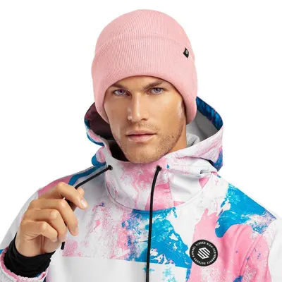 Căciulă de iarnă Snowflake Pink Roz Bubblegum