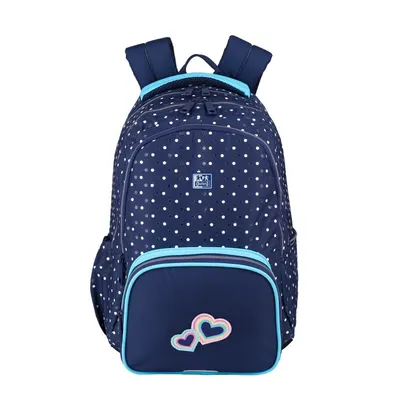 Rucsac troller 28l, 44x29x22cm, maner telescopic, Oxford Trolley Dots
