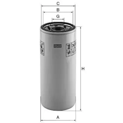 Mann-Filter W 1245/3 X