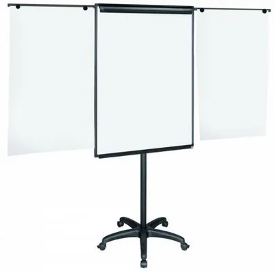 Flip-chart Bi-Office - Cu roti, 70 х 100 cm