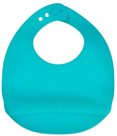 Bavetă din silicon Vital Baby - verde