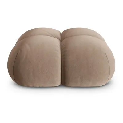 Taburet maro cu tapițerie din catifea Loretto – Cosmopolitan Design