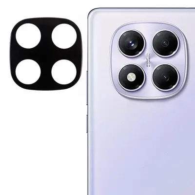 Folie de protectie Camera Spate Techsuit pentru Xiaomi Redmi Note 14 Pro 4G, Sticla Securizata, Neagra