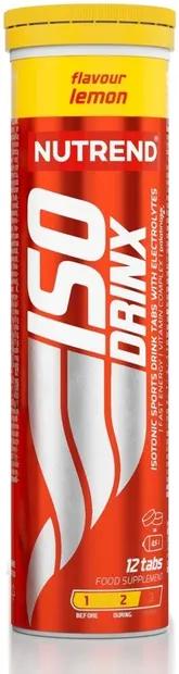Isodrinx, lămâie, 12 tablete solubile, Nutrend
