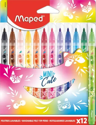 Carioci Maped Mini Cute - 12 culori