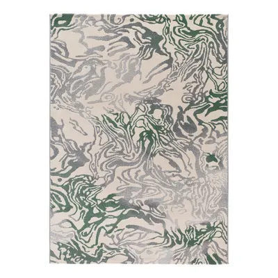 Covor verde/bej 133x190 cm Astra – Universal