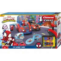 Set pista de curse cu 2 masinute, Carrera, Spidey Amazing Friends