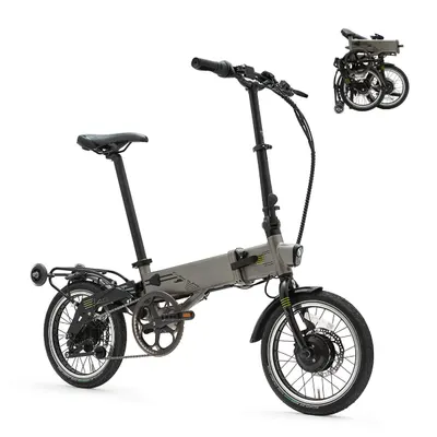 E-bike pliabilă Supra 4.0+ Titanium Grey | 90 km | 14 Ah | 16”