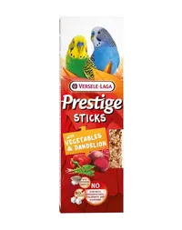 VERSELE-LAGA Prestige Sticks 2 stick papagali mici cu legume si papadie 60g