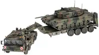Modele asamblabile Revell Militare: Tancuri - SLT 50-3 'Elephant' + Leopard 2A4, 421 piese
