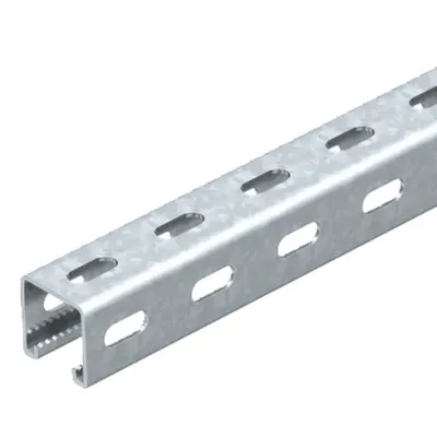 MS4141 sina montaj, slot width 22 mm, FS, side-perforated | Type MSL4141PP3000FT