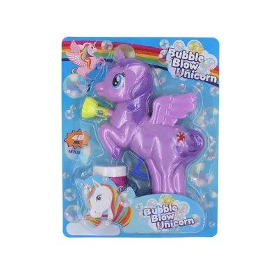 Pistol baloane Bubble Blow Unicorn mov