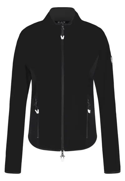 Bluza schi dama EA7 Cortina Powerstretch FZ - Negru
