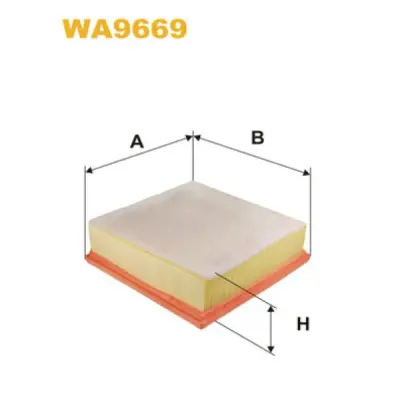 Filtru aer WIX FILTERS WA9669