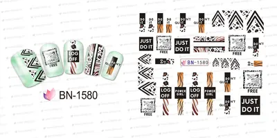 Tatuaj Pe Baza De Apa Unghii - BN1580