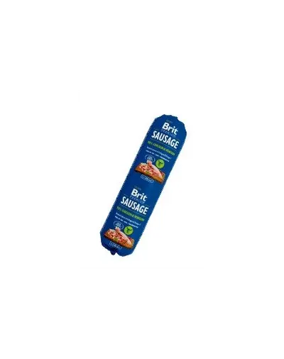 BRIT Sausage cu pui si vanat 800 g hrana caini