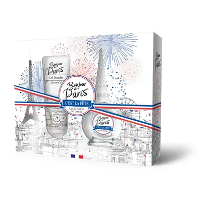 Set cadou dama Bonjour de Paris C'est la Fete, Corania | EDP 100 ml + gel de dus 250 ml