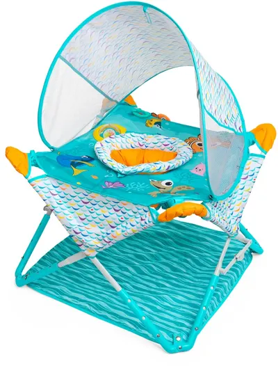 Bungee pentru bebeluși cu activități Bright Starts - Disney Baby, Finding Nemo