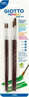 Set de pensule rotunde Giotto Art 400 - 4 buc