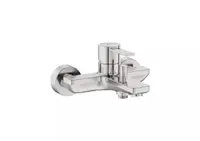 Baterie cada Roca Targa A5A025FSM0, aparenta, diverter, Otel satinat