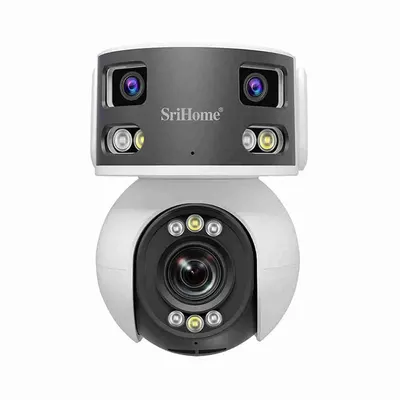 Camera de Supraveghere WiFi Exterior SriHome SH055 – 8MP, Zoom Optic 5x, AI, full Color