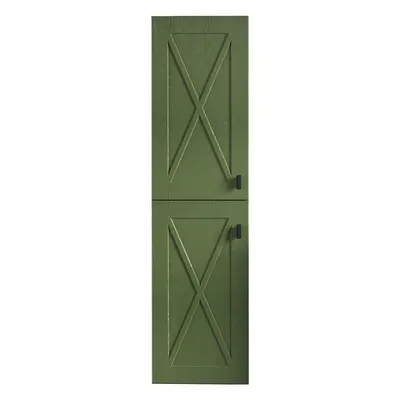 Dulap baie suspendat Bari 30x130 cm verde