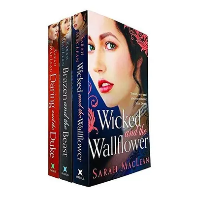 The Bareknuckle Bastards Series 3 Books Collection Set by Sarah MacLean (Wicked and the Duke, Brazen and the Beast & Daring and the Duke)