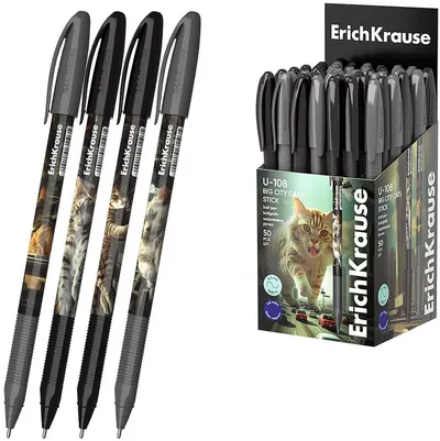 Pix Erich Krause U-108 - Big City Cats, 1.0 mm, sortiment