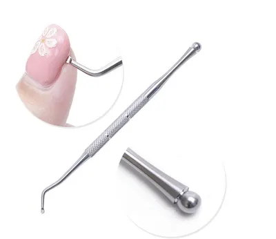 Instrument Profesional Punctator BL02, 11 cm pentru Manichiură, Pedichiură și Nail Art