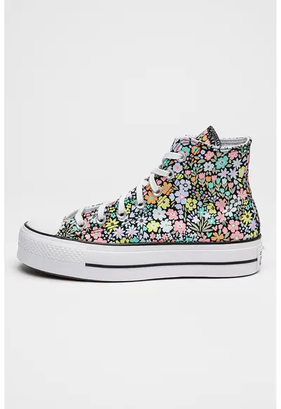 Tenisi high-cut Lift Allover Florals - Negru/Multicolor