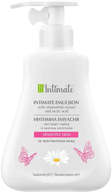 Nature of Agiva Intimate Emulsie intimă cu acid lactic și mușețel, 250 ml