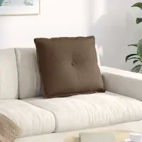 vidaXL Perna pentru spate Maro 60 x 19 x 50 cm țesătură