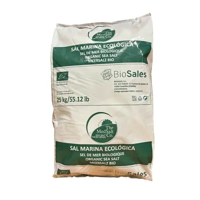 Sare de mare grunjoasa bio 25KG The MedSalt Co