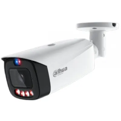 Camera bullet IP Dahua IPC-HFW3449T1-AS-PV-0280B-PRO, 4 MP, 2.8 mm, Smart Dual Light (IR/WL 50m), TiOC PRO Active Deterrence, AI, slot card, PoE, IP67