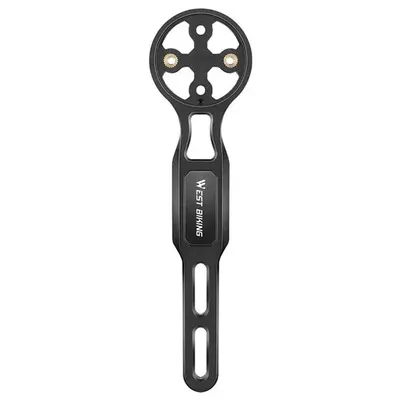 Suport ciclocomputer biciclete de oraș rezistent, ușor negru