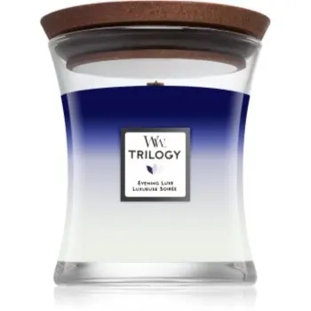Woodwick Trilogy Evening Luxe lumânare parfumată