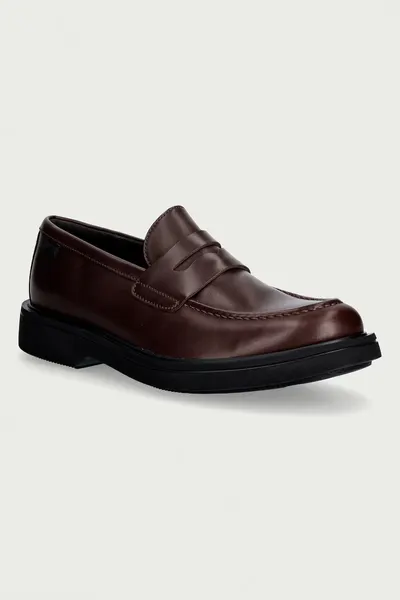 Camper mocasini pentru bărbați din piele Norman