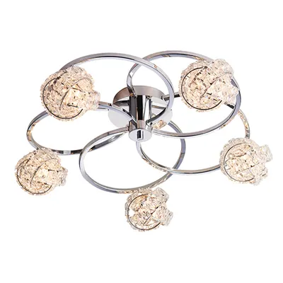 Plafoniera Talia 5lt semi flush