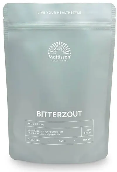 Absolute Bitter Salt, 650 g, Mattisson Healthstyle