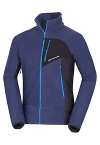 Fleece trekking barbati Jedrzej - Albastru