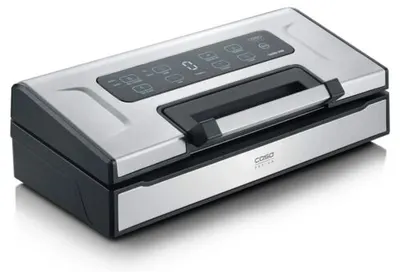 Aparat de vidat Caso – FastVac 3500, 130 W, -0,9 bar, argintiu/negru