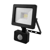 Proiector LED slim cu senzor PIR 10W, 4000K, 220-240V AC, IP44