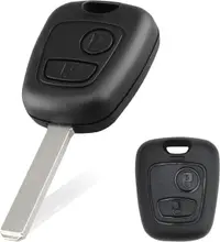 Carcasa Cheie Auto Techstar cu 2 Butoane Compatibila Toyota Aygo, Peugeot 107, Citroen C1