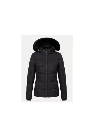 Geaca ski dama - 304336294 - Poliester reciclat - Negru - Negru