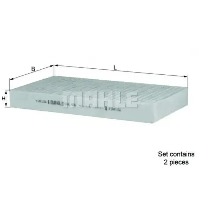 Filtru, aer habitaclu MAHLE ORIGINAL LAK 426/S