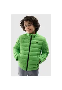 Jacheta Matlasata Baieti Junior - Verde - Poliester Hidrofob - Tehnologie 4FWarm - Marime 140 - SPORTSTYLE