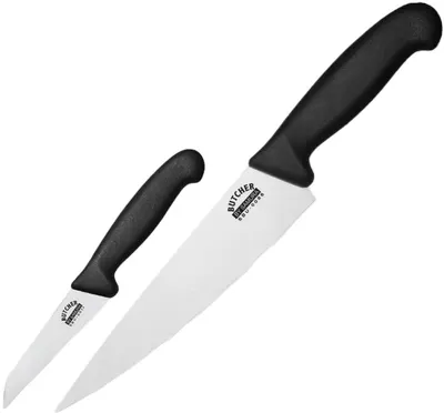 Set de 2 cuțite Samura - Butcher, mâner negru